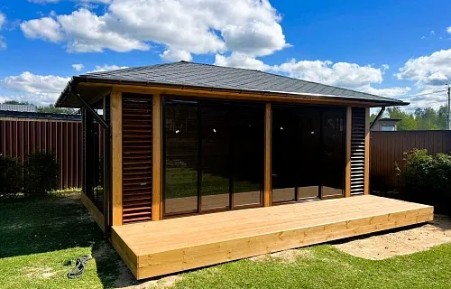 Застекленная беседка АНГЛИЙСКАЯ — Фото 7