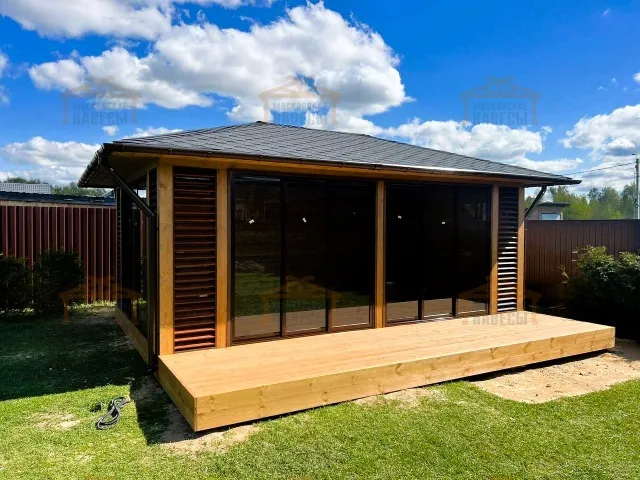 Застекленная беседка АНГЛИЙСКАЯ — Фото 7