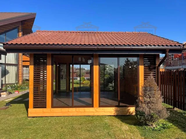 Застекленная беседка АНГЛИЙСКАЯ 2.0 — Фото 2