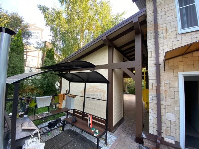 Навес с хозблоком ОРИОН — Фото 5