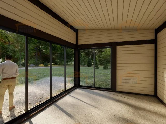 Застекленная беседка АРАГОН — Фото 6