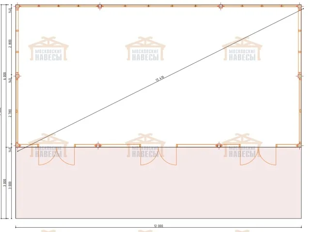 Застекленная беседка ПАНОРАМА — Фото 5