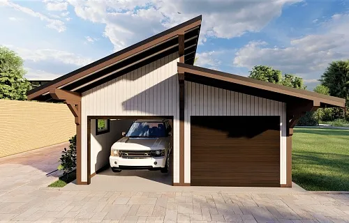 ГАРАЖ ДЛЯ ДВУХ АВТО СО ВТОРЫМ СВЕТОМ ФИЛАДЕЛЬФИЯ — Фото 2