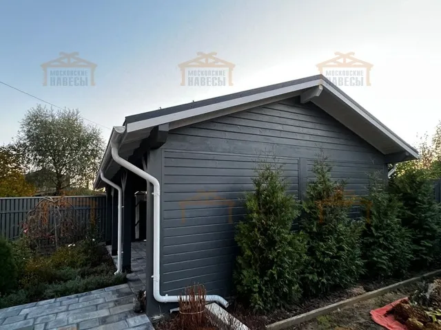 Навес из клееного бруса СУЛТАН — Фото 3