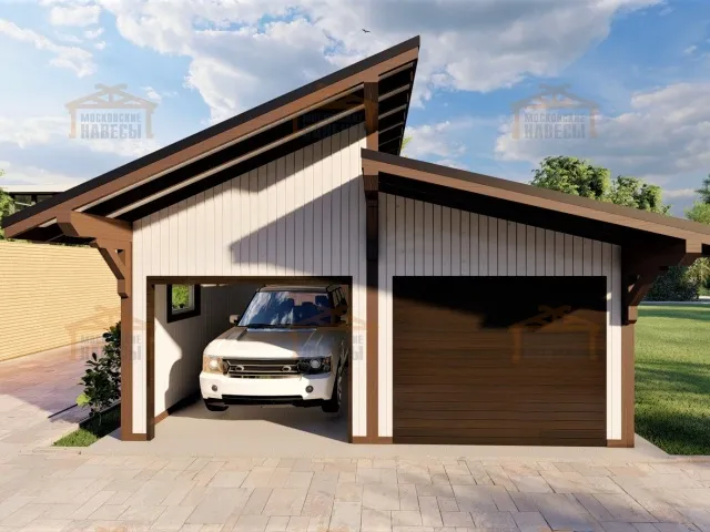 ГАРАЖ ДЛЯ ДВУХ АВТО СО ВТОРЫМ СВЕТОМ ФИЛАДЕЛЬФИЯ — Фото 2