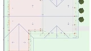 Навес для двух машин с хозблоком ГОРКИ - миниатюра