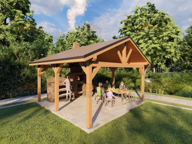 Навес для барбекю ДАКОТА — Фото 5