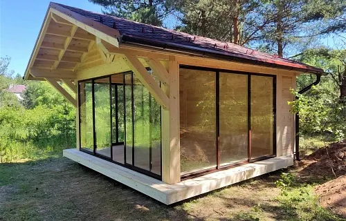 Застекленная беседка МОНТАНА 3.0 — Фото 7