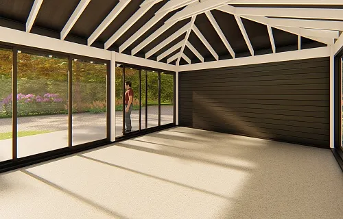 Застекленная беседка ЧАЙКА — Фото 5