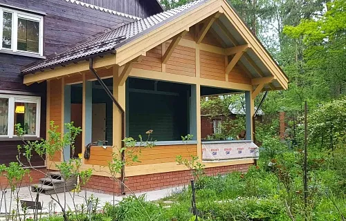 ВЕРАНДА К ДОМУ ПАРК АВЕНЮ — Фото 2