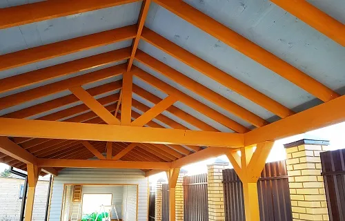 Гараж и навес для автомобилей БАРВИХА — Фото 2