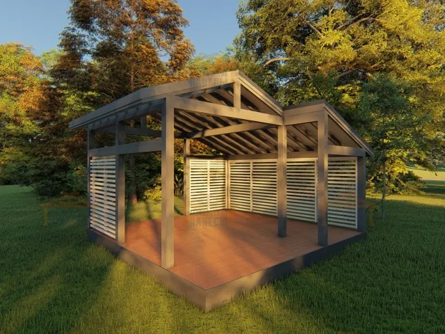 НАВЕС-БЕСЕДКА СВЯТАЯ ГОРА — Фото 5