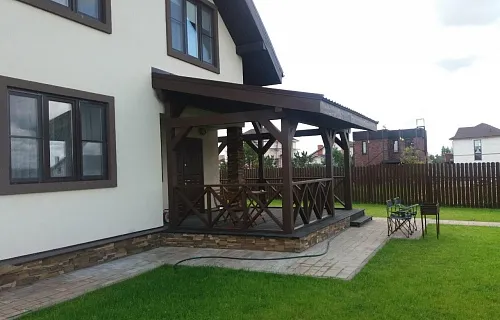 ВЕРАНДА К ДОМУ ЯНТАРНАЯ — Фото 3