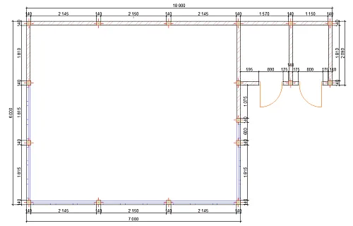 Застекленная беседка с хозблоками ТЕСЛА — Фото 7