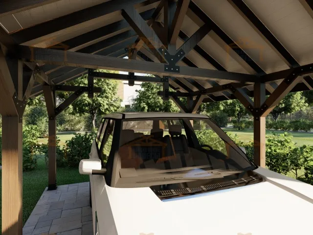 Фахверк-навес  БРАНДЕНБУРГ — Фото 4