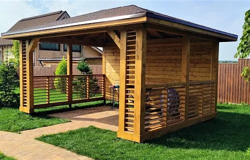 НАВЕС-БЕСЕДКА ФОРТУНА — Фото 2