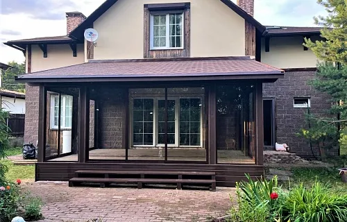 Застекленная беседка ЮНОНА — Фото 2