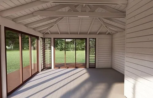 Застекленная беседка ФИОНА — Фото 10