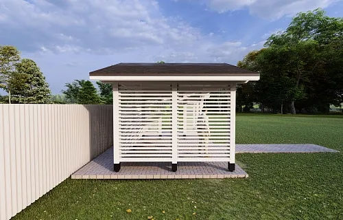 НАВЕС-БЕСЕДКА АДРИЯ 2.0 — Фото 10