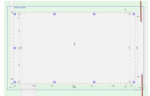 Односкатный навес для двух машин ХАРТВУД 2.0 — Фото 5