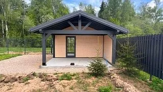 Застекленная беседка БУРЕВЕСТНИК 2.0 - миниатюра