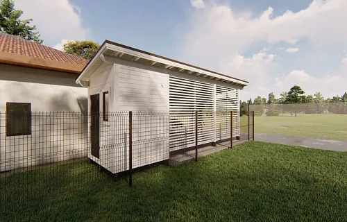 Навес для одной машины с хозблоком МОНАКО — Фото 9