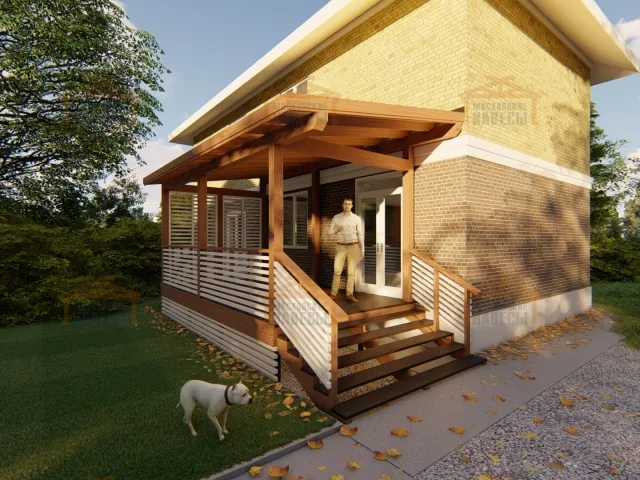 ВЕРАНДА К ДОМУ БРИСТОЛЬ — Фото 2