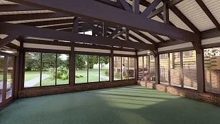 Застекленная беседка ЛЮМИОН - миниатюра