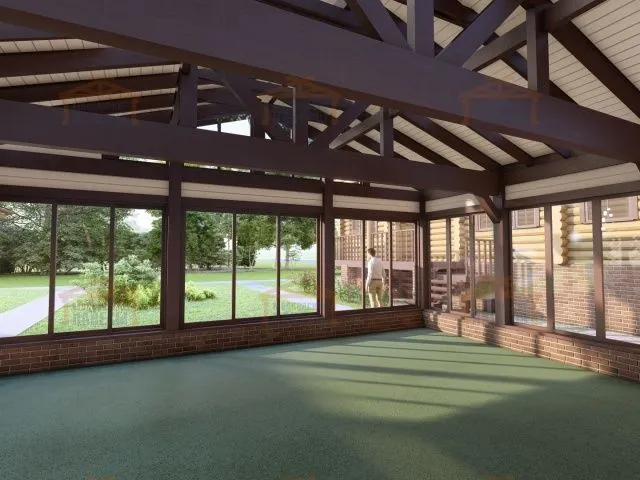 Застекленная беседка ЛЮМИОН — Фото 5