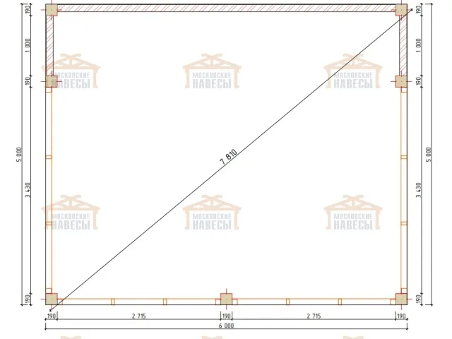 Застекленная беседка МОНТАНА MAXI — Фото 4