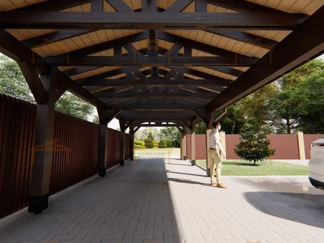 Навес для машин КОРРИДА — Фото 7