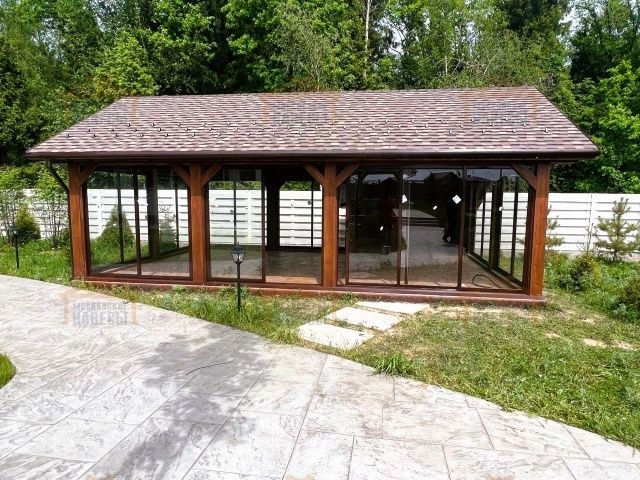 Застекленная беседка МАРСЕЛЬ — Фото 4