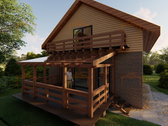 ВЕРАНДА К ДОМУ ИМПЕРИАЛ — Фото 3