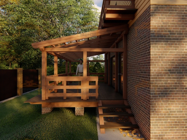 ВЕРАНДА К ДОМУ ИМПЕРИАЛ — Фото 2