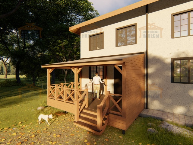 ВЕРАНДА К ДОМУ СОНАТА — Фото 2