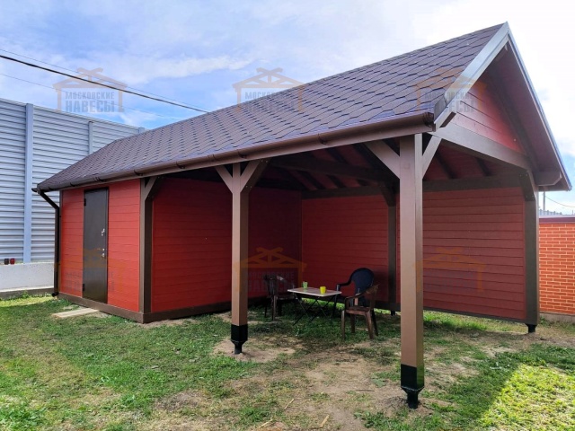 НАВЕС-БЕСЕДКА КАРПАТЫ 2.0 — Фото 2