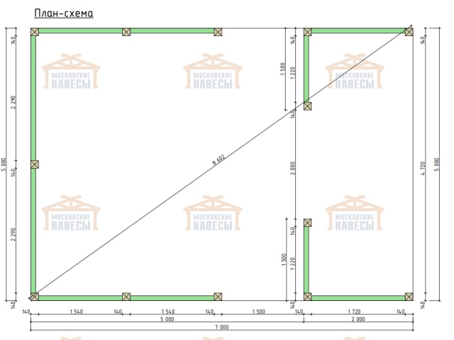 Навес для барбекю ЛУИЗИАНА — Фото 3