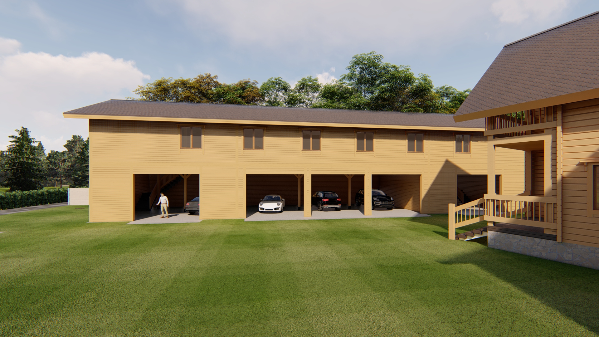 Гараж для нескольких машин АВТОТЕХ — Фото 5