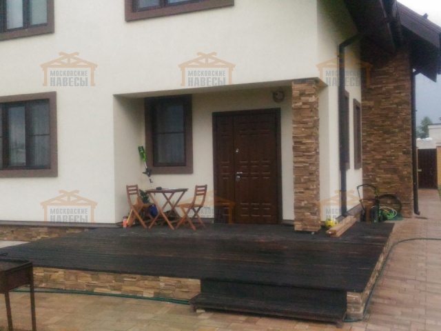 ВЕРАНДА К ДОМУ ЯНТАРНАЯ — Фото 4