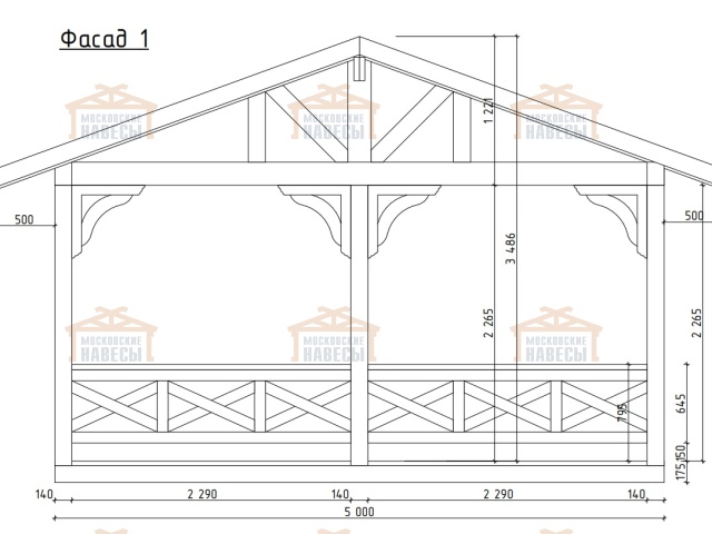 Навес для барбекю ЛУИЗИАНА — Фото 4