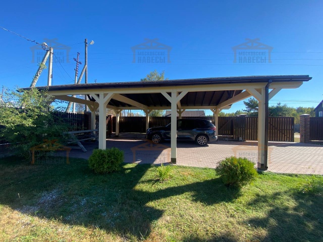 Деревянный навес РУБЛЕВСКИЙ — Фото 2