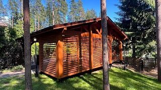 Навес для 3ех машин ВЕСТА 2.0 - миниатюра