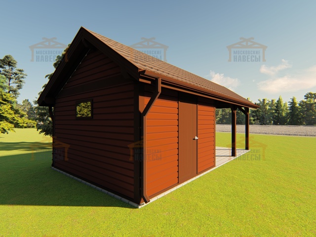 НАВЕС-БЕСЕДКА КАРПАТЫ 2.0 — Фото 5