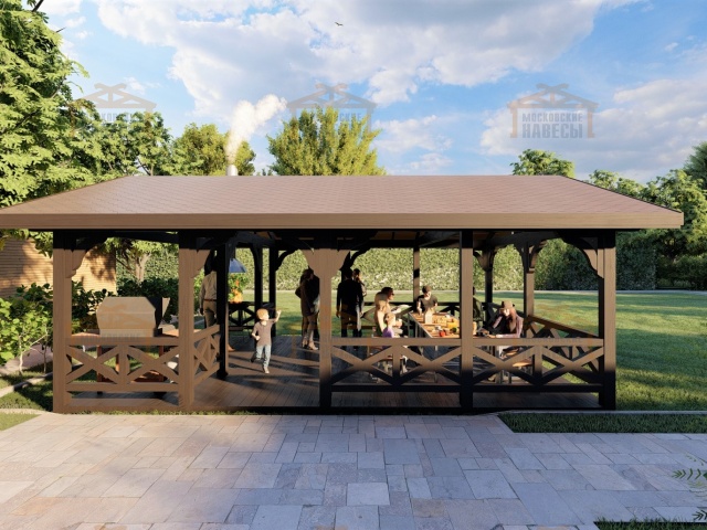 Навес для барбекю ЛУИЗИАНА — Фото 6