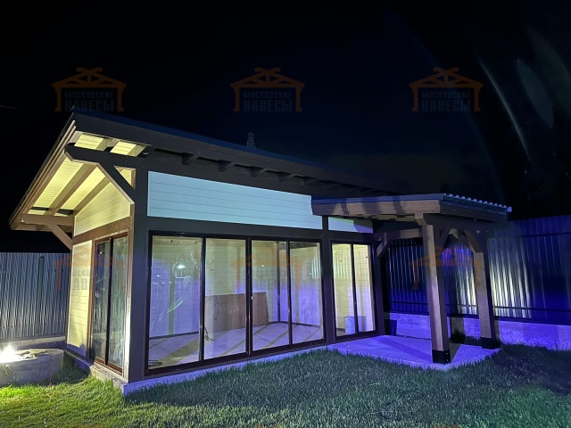 Застекленная беседка АРАГОН — Фото 2