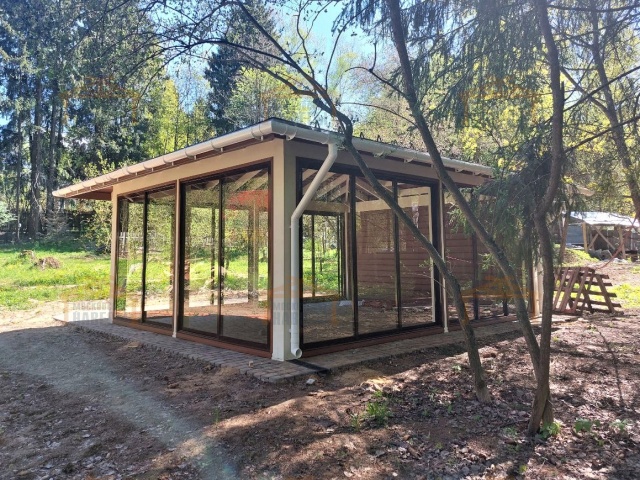 Застекленная беседка ЧАЙКА — Фото 2