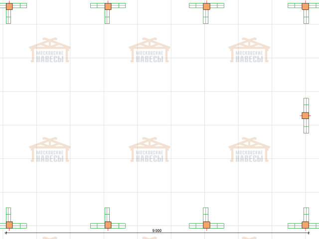 Деревянный навес РУБЛЕВСКИЙ — Фото 8