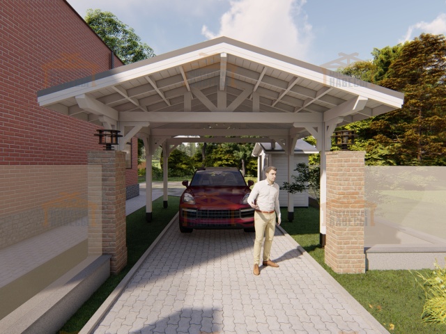 Навес для авто и хозблок ИЗМИР — Фото 7