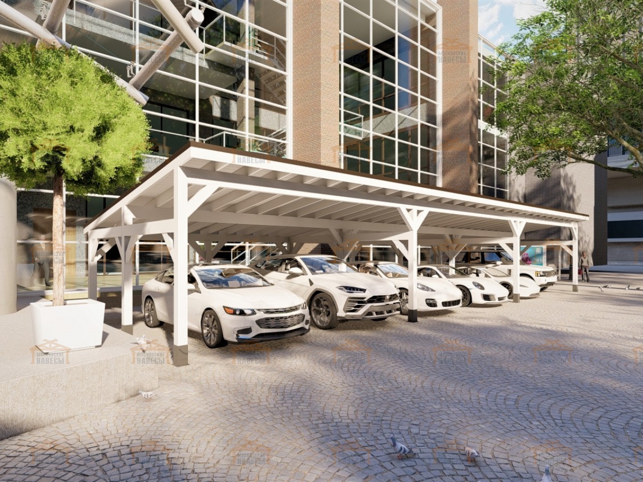 Парковка для машин ВОЛЖСКАЯ – заказать под ключ в Москве