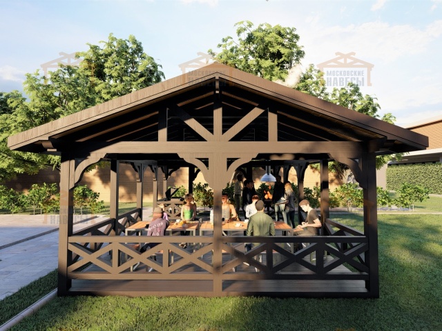 Навес для барбекю ЛУИЗИАНА — Фото 8